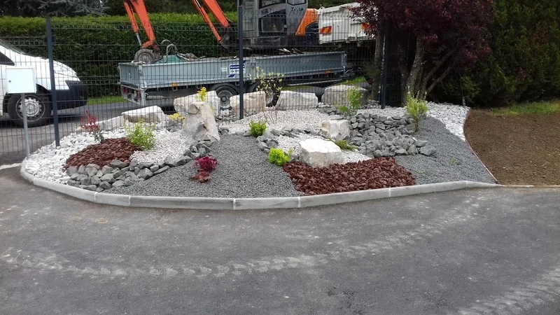 Un jardin aménagé en Haute-Loire